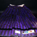 Drugget skirt, black&purple user Betty Finlayson 10 Calbost